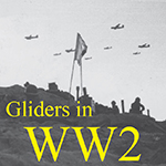 Operation Ladbroke gliders in WW2 button