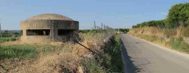 A typical Sicilian pillbox guarding a typical country road (C) Aurora Publishing